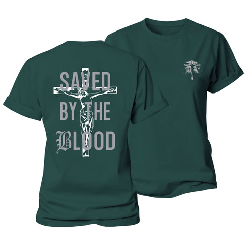 Women's Saved By Blood Cotton T-Shirt
